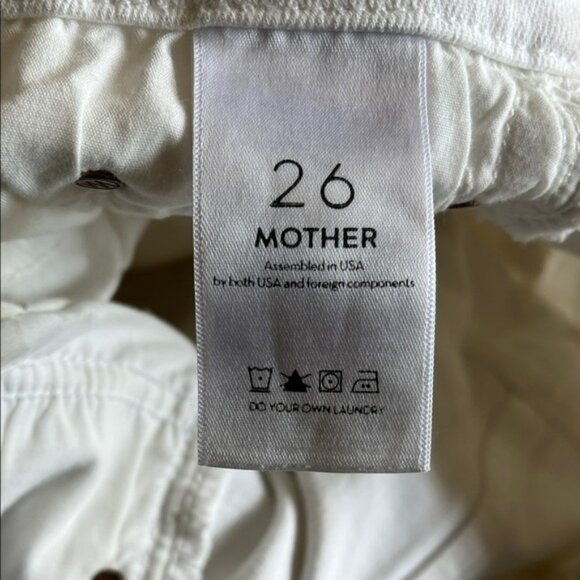 MOTHER Fairest Of Them All High Waisted Looker Ankle Fray Sz 26 - Picture 9 of 15